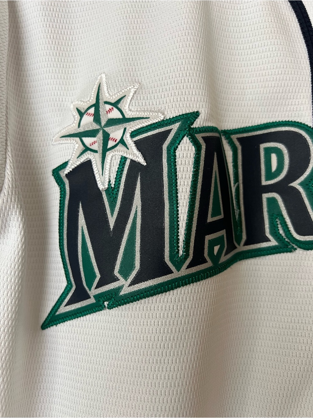 Majestic Genuine Merchandise Youth 10/12 Cool Base Mariners Jersey Stitched MLB - Picture 7 of 10
